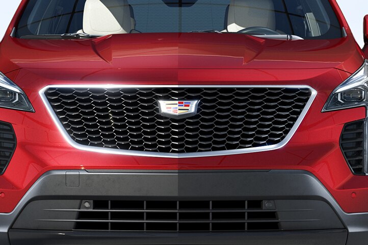 SUV compacta de lujo, Cadillac XT4 2023 incluye parrilla deportiva con diseño aerodinámico