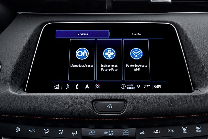 Servicio de asistencia personalizada OnStar en tu Cadillac XT4 2023, SUV compacta
