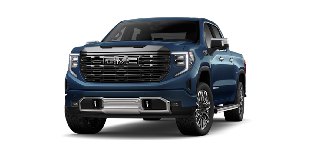 Pickup de lujo GMC Sierra en color abalone white tricoat
